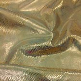 Piton mintás csillogós táncruha anyag - GOLD PITON